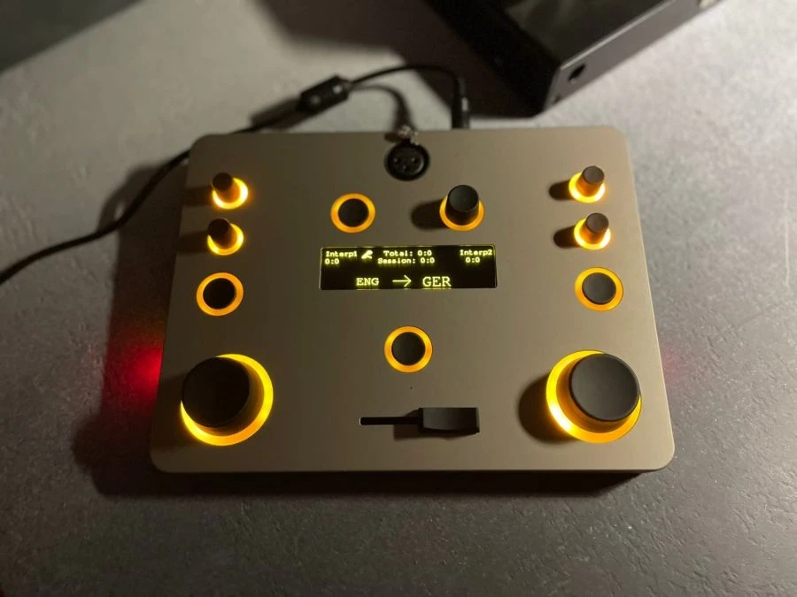 Multichannel Synchronous Translation System, Model "IntelRG