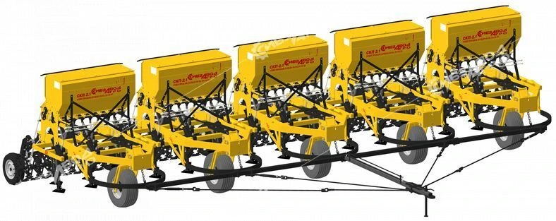 Modular Grain Drill-Cultivator KSKP-2.1D×5