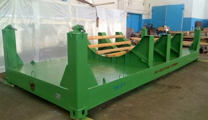 Flat Container Base without Side Walls for Secure Support