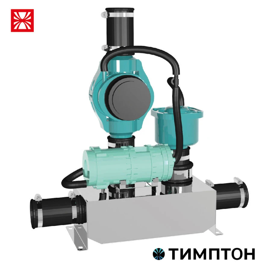 صمام فراغي واجهي KVI-2-N لإدارة مياه الصرف