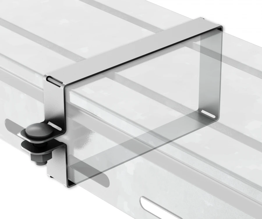 CKL10D-HK-085-400-EZ Tray cover clamp 85x400mm universal EZ IEK