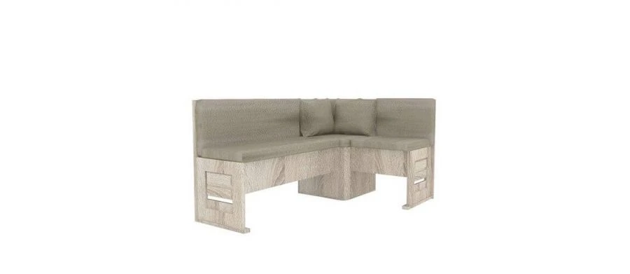 KU City Sofa M Light Sonama Fabric