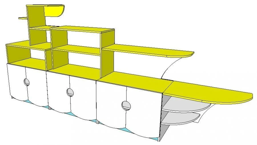 وحدة هيكلية "سفينة" FN.MDU.01.43.00.00.00