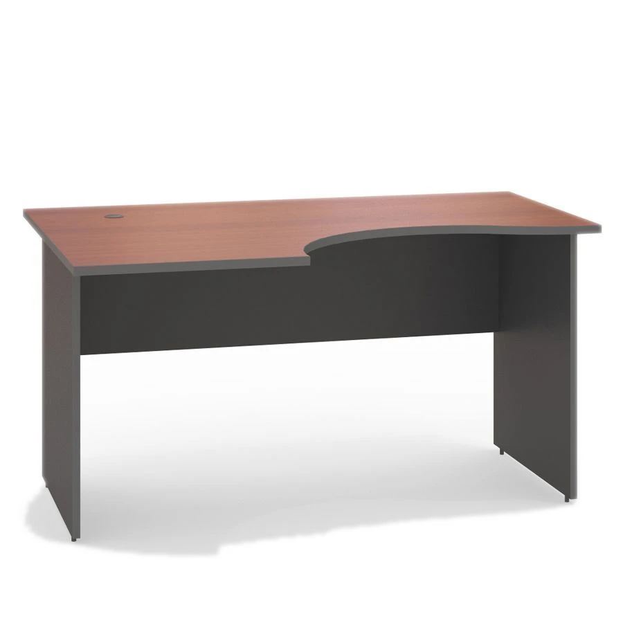 EV1 Left Computer Desk from "Strategy" Office Furniture Set