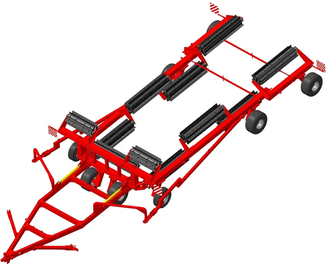 مدحرجة سحق بقايا المحاصيل كيب-23-02