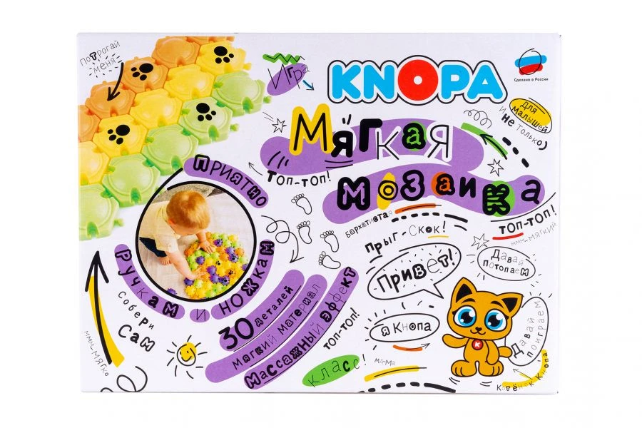 Soft Mosaic Puzzle 30 Pieces KNOPA 1/6