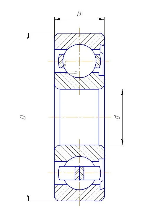 محمل دوار 6-60203-ETU 100/3