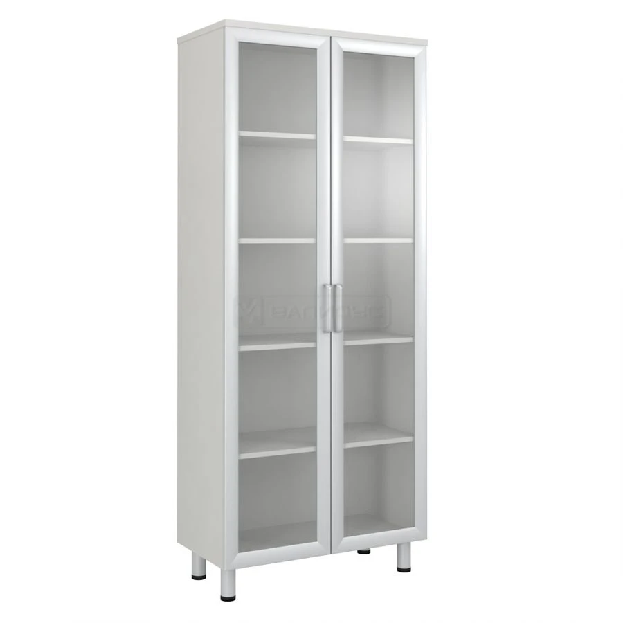Semi-Round Aluminum Frame Desk Cabinet ShM-9ST