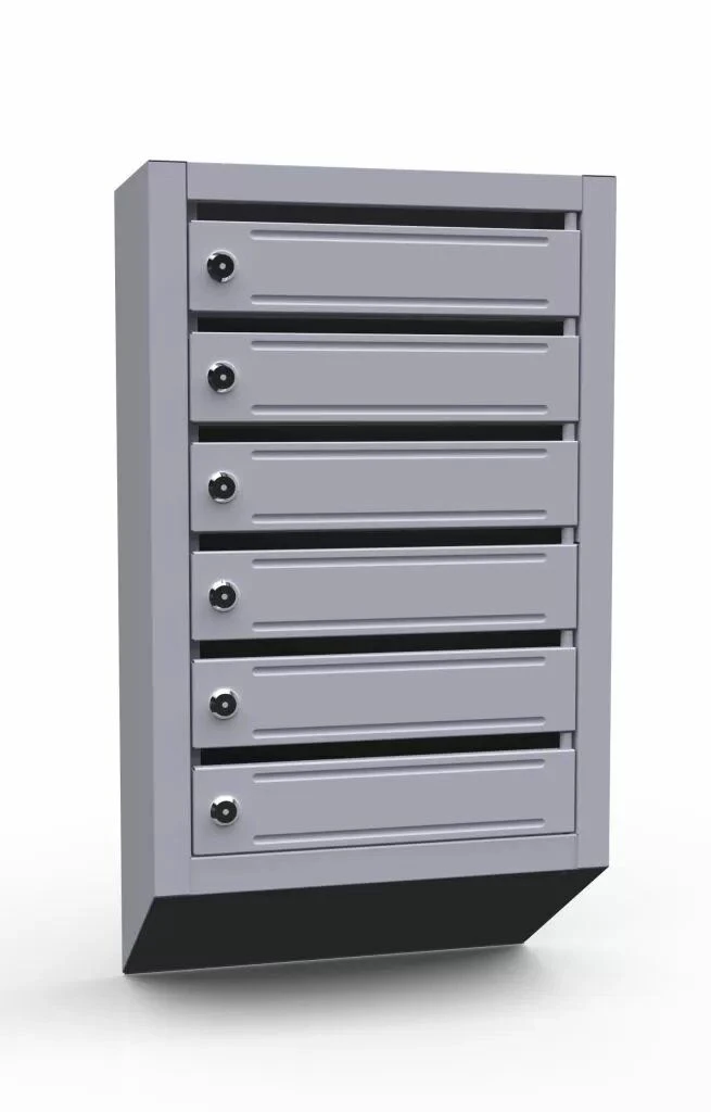 Metal Mailbox YPS-06 for Secure Mail Storage