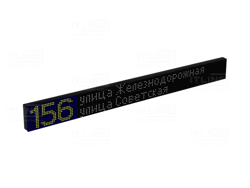 Electronic Route Indicator for Public Transport ITLINE "TT52X8