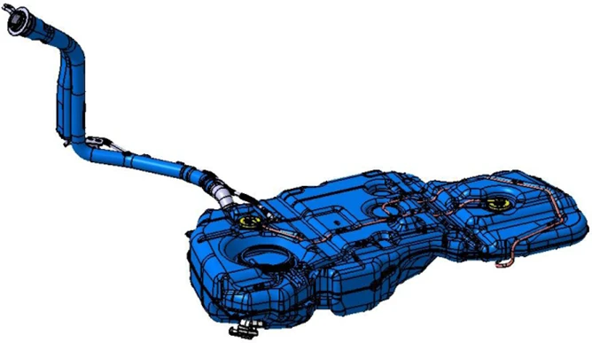 خزان وقود بلاستيكي T73R 9676920980