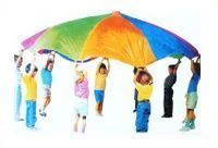 Colorful Lightweight Parachute for Kids Playrooms