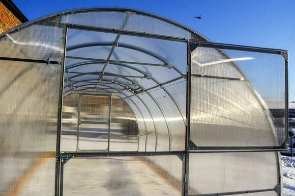Practical Greenhouse with Galvanized Steel Frame