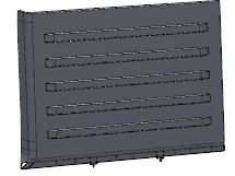 Car Interior Trimming Left Side for GARNITURE LAT G - 96814214ZD