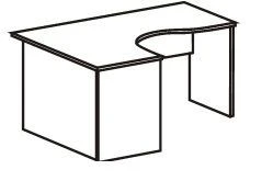 Administrator Desk Style Plus Series