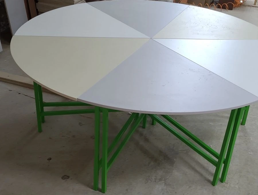 Metal Frame Conference and Work Table