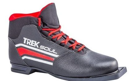 حذاء التزلج TREK SoulNK2 الأسود (شعار أحمر) 75