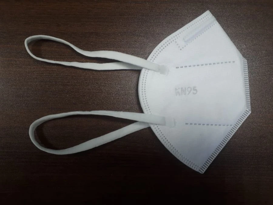 FFP2 KN95 Non-Sterile Disposable Respirator Mask without Exhalation Valve