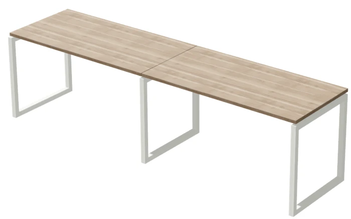 Magna Bench System with O-Shaped Support, Art. MSB 54