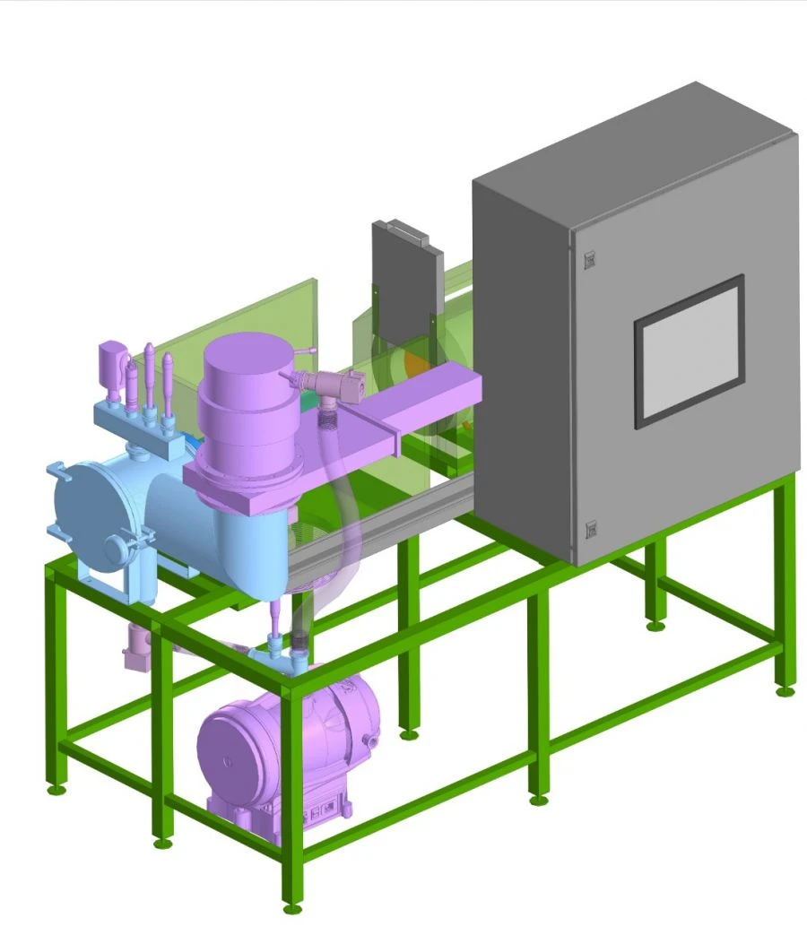 High Vacuum Furnace with Microprocessor Control T-2.5.4.E-11TS-N