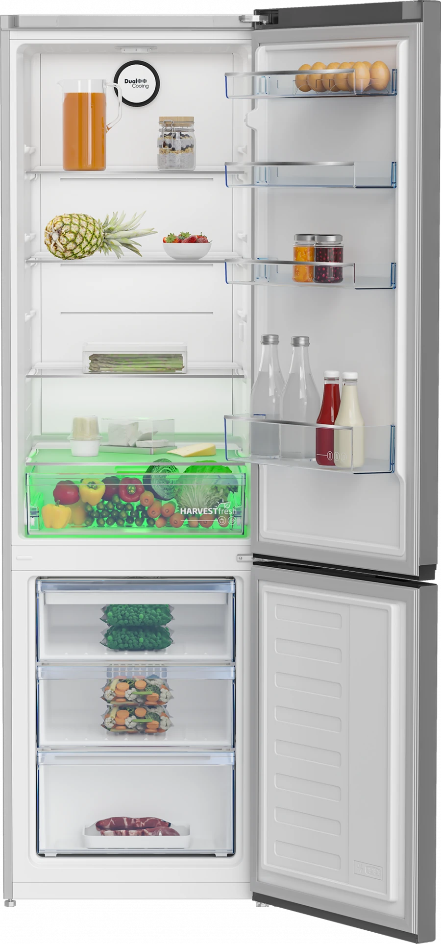 Refrigerator B1RCNK402S - 357L Dual Door Freezer