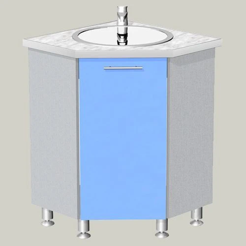 خزانة حوض زاوية ذات باب واحد موديل MU-1