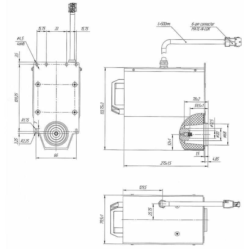 محول جهد مؤرض ZNOL-EC M11