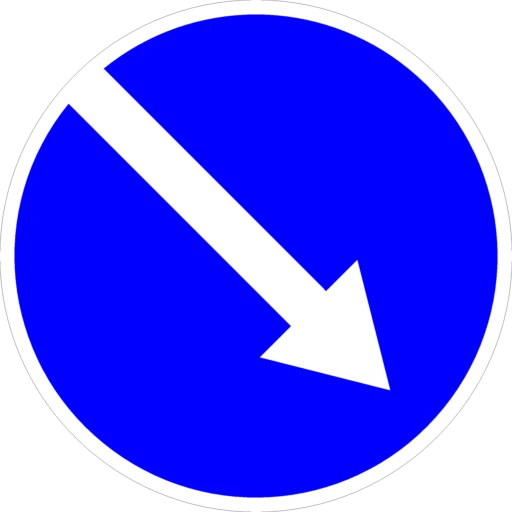 Traffic Signs "Kompo-Slim" for Road Regulation