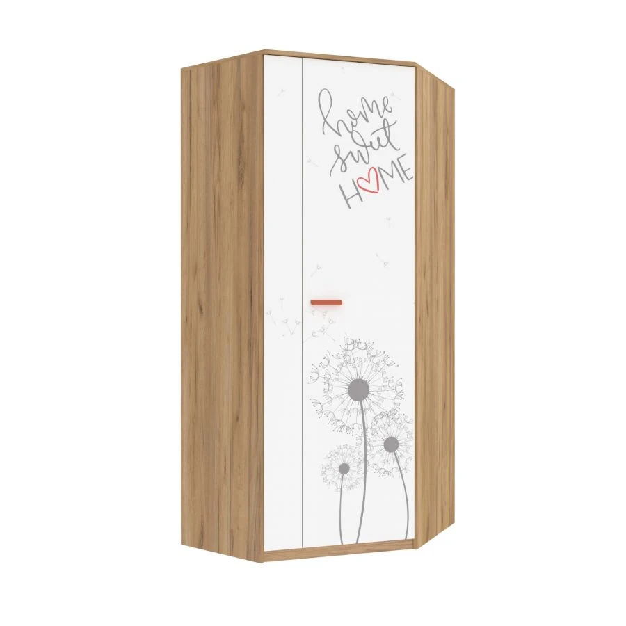 White Corner Cabinet Facade Kit - Oliver LD.524050.000