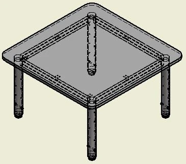 Children's Table for Preschool Institutions TV-ASDU-2.2.01