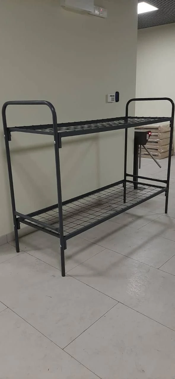 Metal Foldable Bunk Bed for Public Places, Model KM 02.03-S