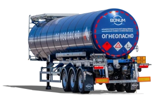 BONUM 914210 Tank Semi-Trailer for Transporting Neutral Liquids
