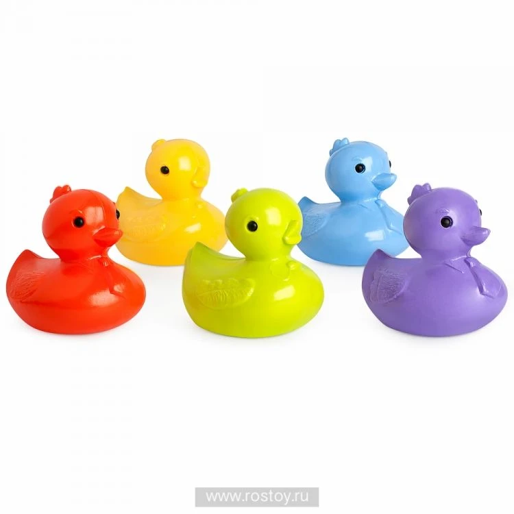 Five Colorful Ducklings Bathing Set for Boys