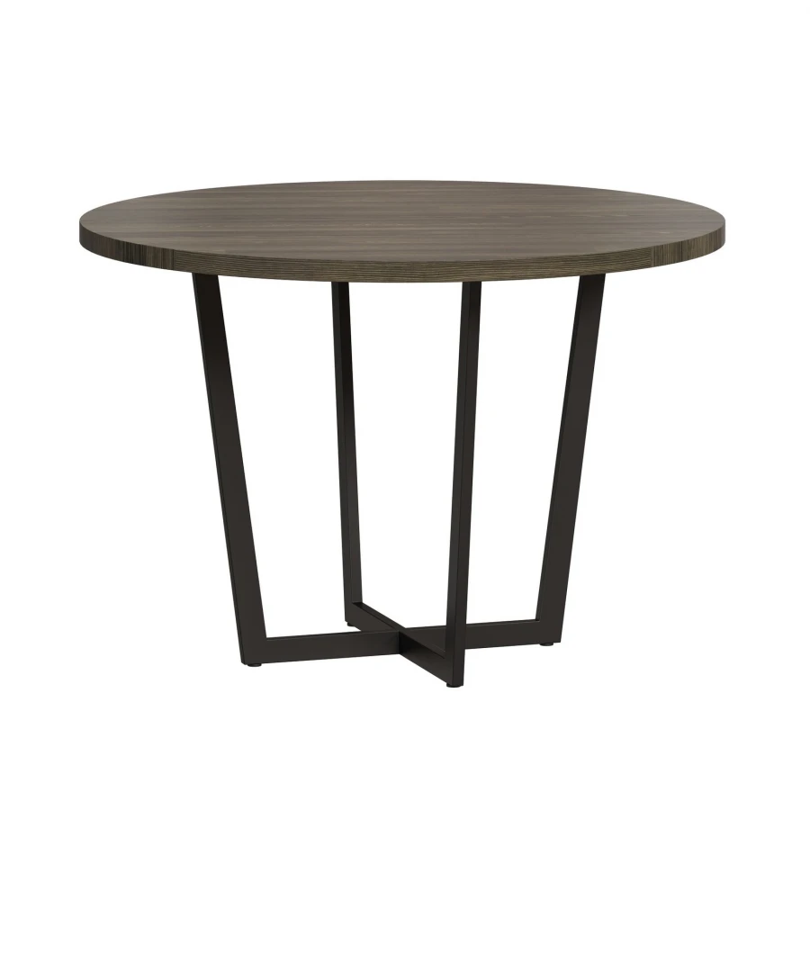 Dining Table with Metal Frame, MDF Top