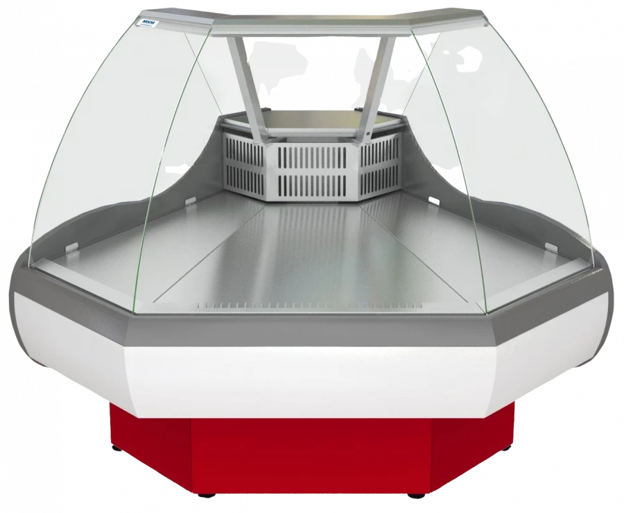 حافظة عرض مبردة متوسطة الحرارة زاوية نوفا VXS-UN