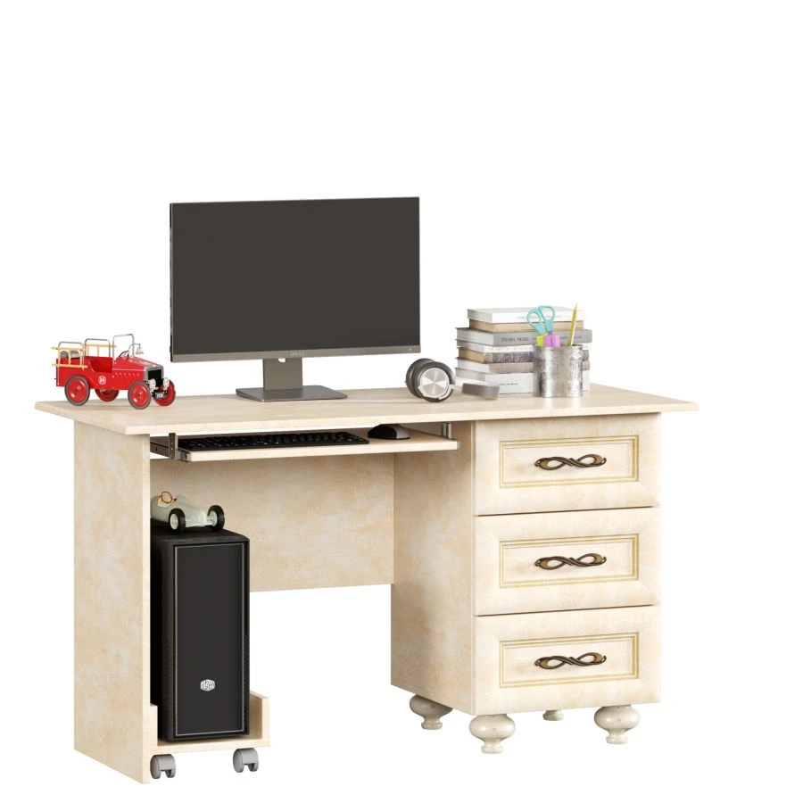 Alexandria LD.510050.000 Dining Table (Lento/Rustica Leather)