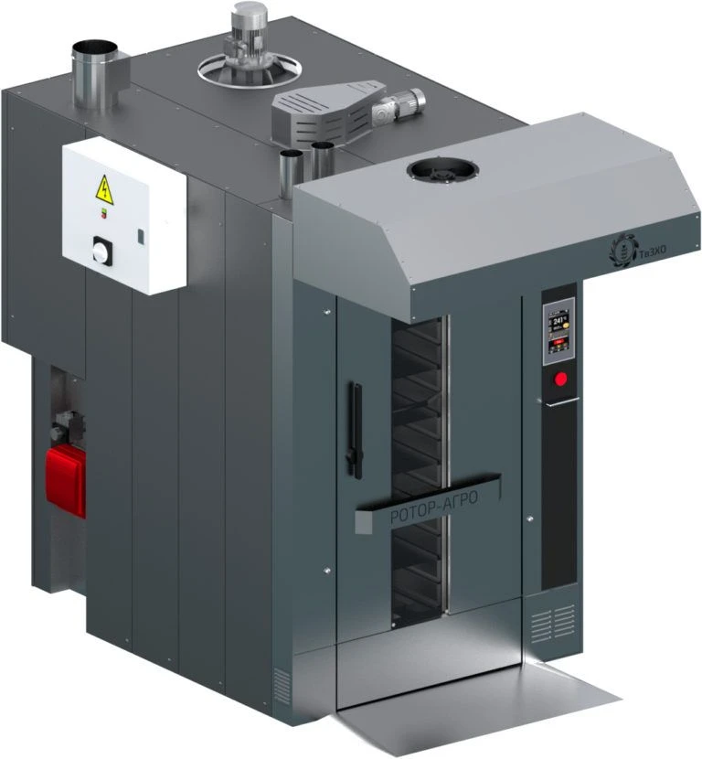 Gas and Liquid-Fuel Rotary Bread Baking Ovens "ROTAR-AGRO