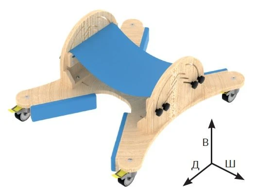 دعم الزحف "التمساح الصغير" (الحجم 3)