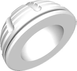 STM cemented acetabular component, low-profile, diameter 28 mm, size 60