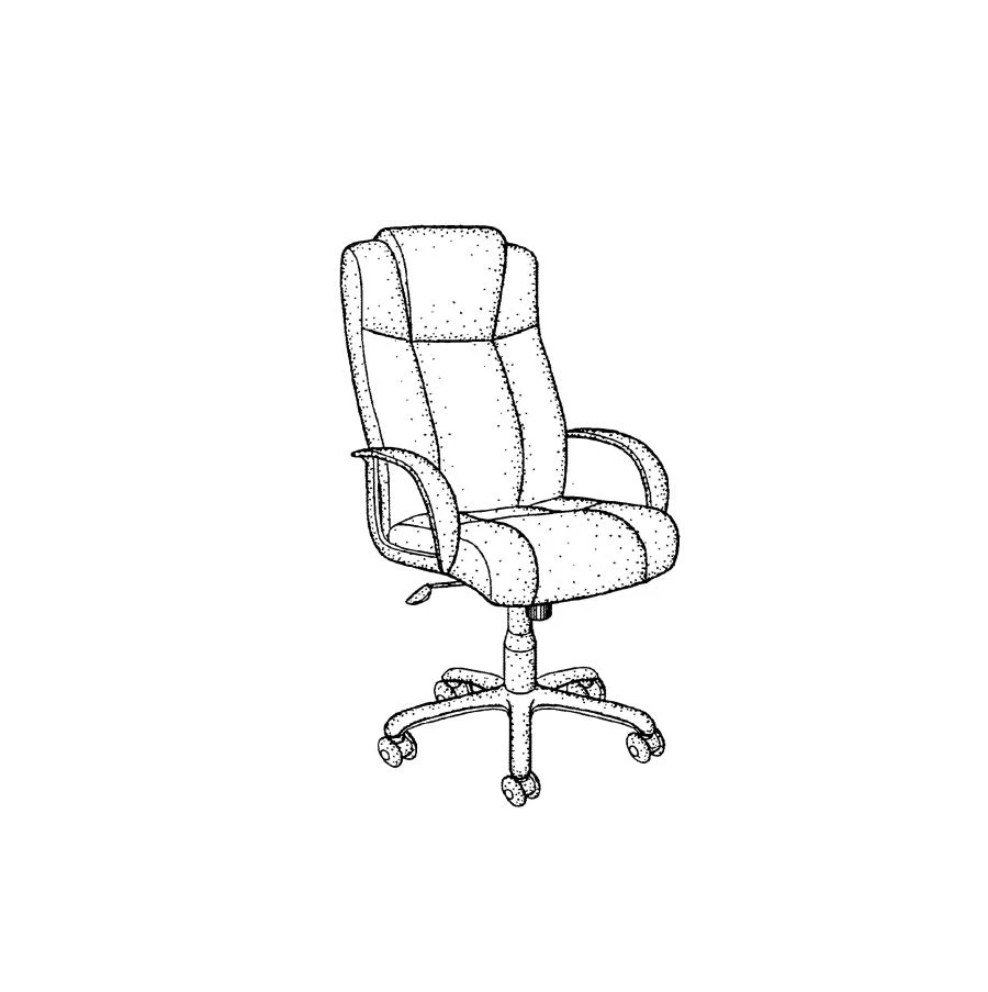 Executive Chair for Office Use - Comfortable and Ergonomic Design