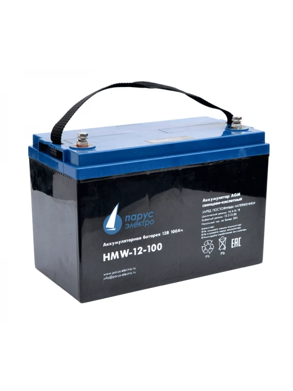 High-Efficiency AGM Lead Acid Battery HMW-12-100