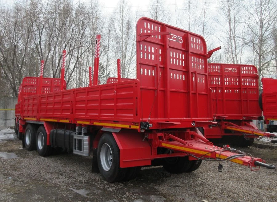 SAV 83433E1...E6 Trailer with Leaf Spring Suspension
