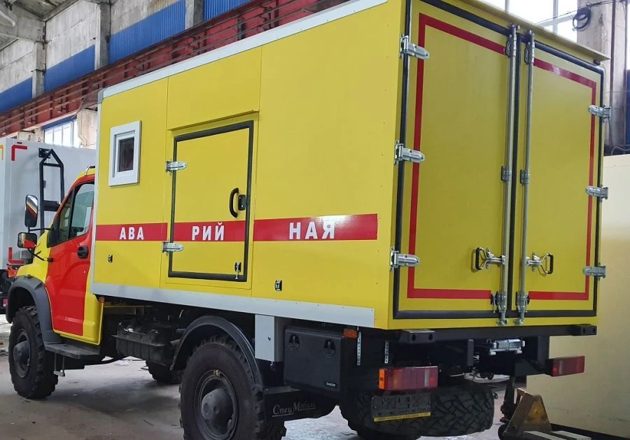 شاحنات ديزل بوزن تقني أقصى من 3.5 طن إلى 12 طن - ورشة متنقلة خاصة