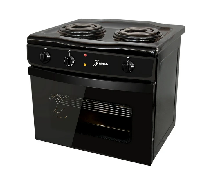 Electric Two-Burner Kitchen Stove with Oven TM "Zlata 231T