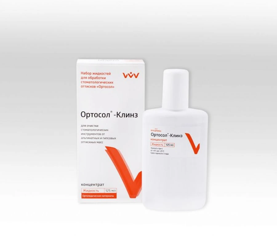 Dental Instrument Cleaning Solution Concentrate Orthosol-Cleanse 125 ml