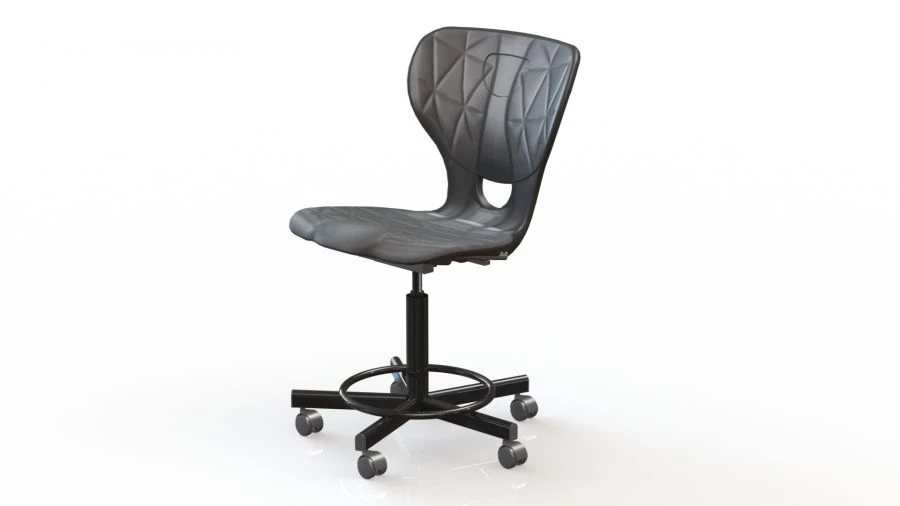 Student Chair with Cross Base, Model SH14