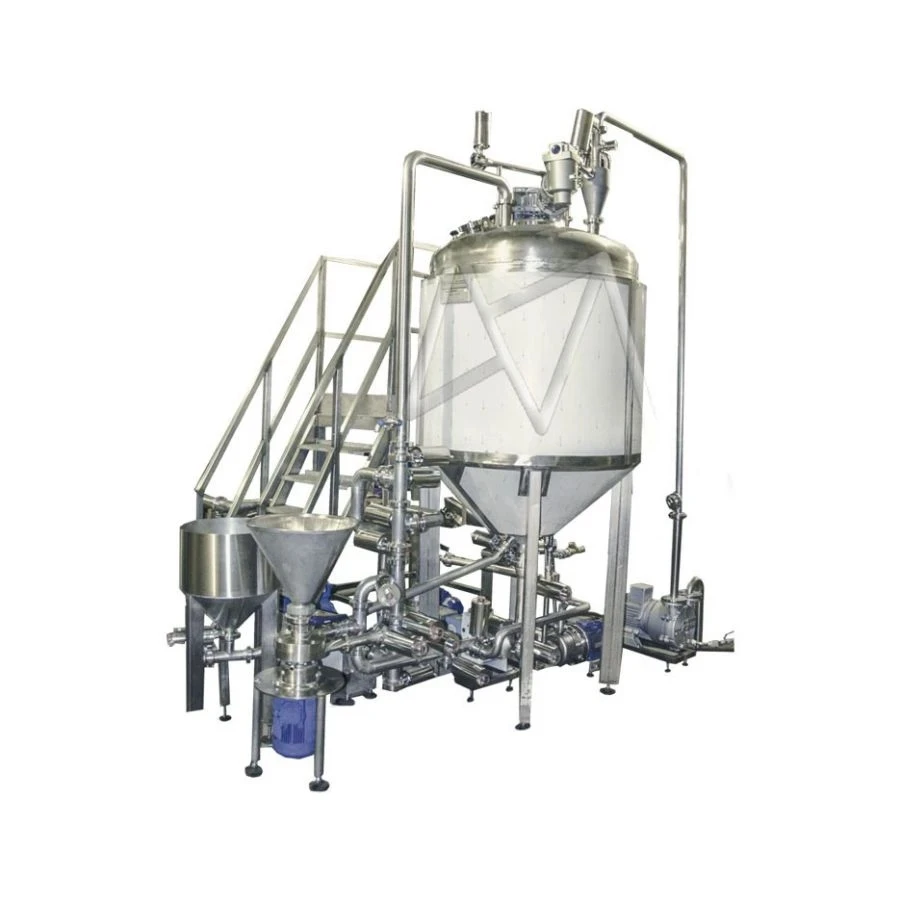 تركيب هيدروديناميكي من نوع الدوار لعمليات الاستحلاب نموذج P8-GD