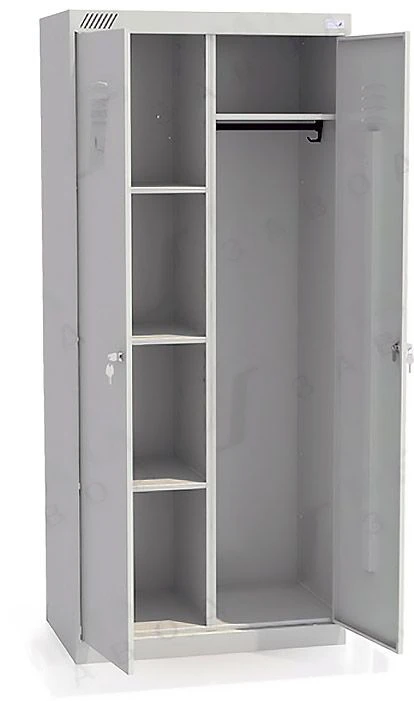 Metal Utility Cabinet for Cleaning Supplies