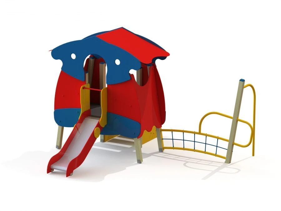 Children's Play Complex with Slide - DIC 1.37