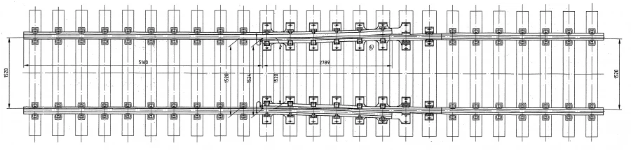 Rail Expansion Joint Type R65 for Project SP848-03